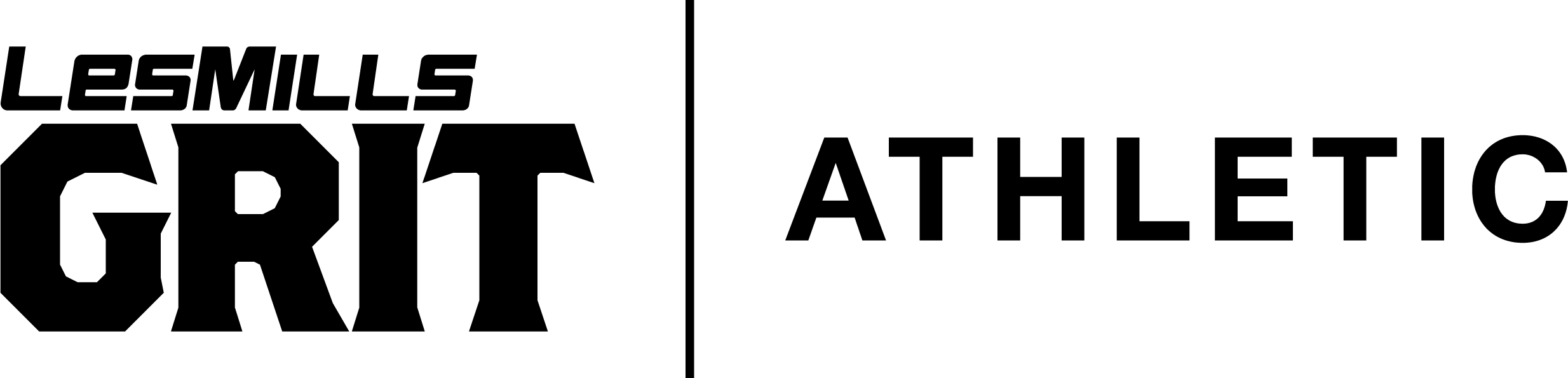 Les Mills GRIT ATHLETIC logo